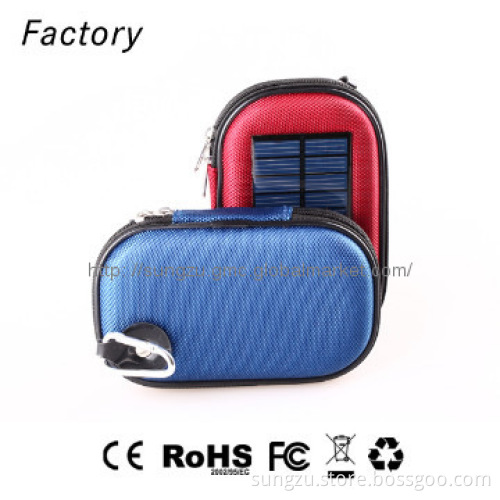 Keychain outdoor foldable solar charger bag solar bag charger